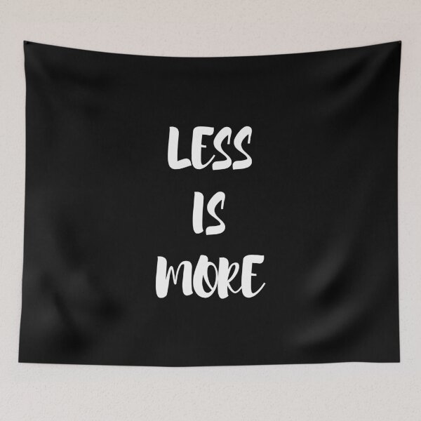Item preview,  LESS IS MORE t-shirt designed and sold by Douj.