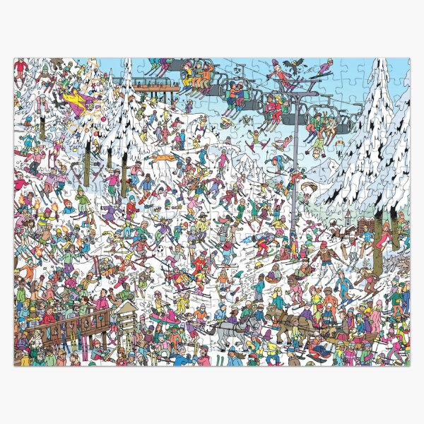 Skiing Stars Jigsaw Puzzle