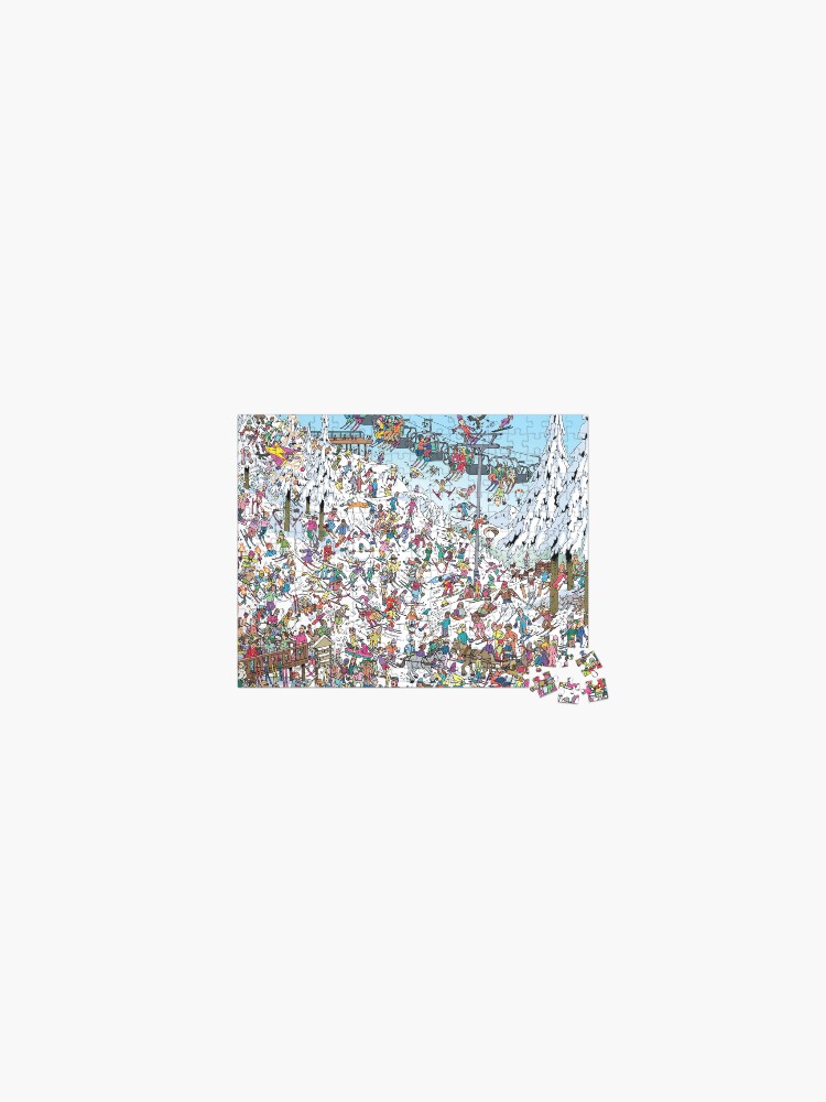 Thumbnail 1 of 2, Jigsaw Puzzle, Skiing Stars designed and sold by MrChuckles.