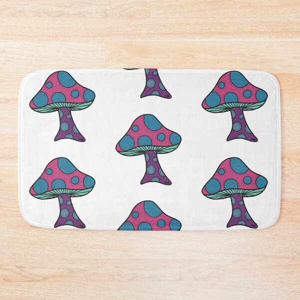 Item preview, Funky Glitter Mushroom (tiled) designed and sold by artsyANTcreatns.