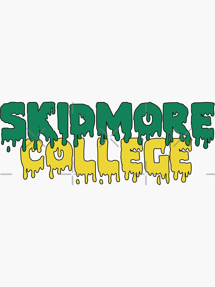 "Skidmore College" Sticker for Sale by lqurie Redbubble