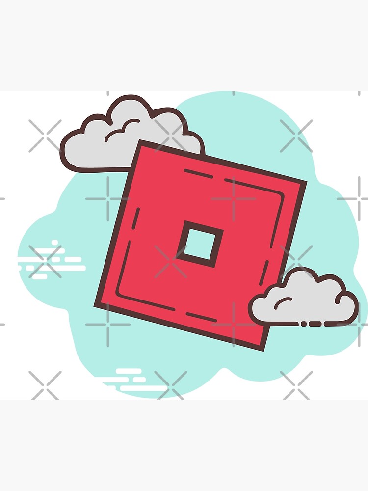 Roblox O Block Minimal Cartoon Cloud Graphic Greeting Card By Stinkpad Redbubble - roblox tiktok 3d style text mask by stinkpad redbubble