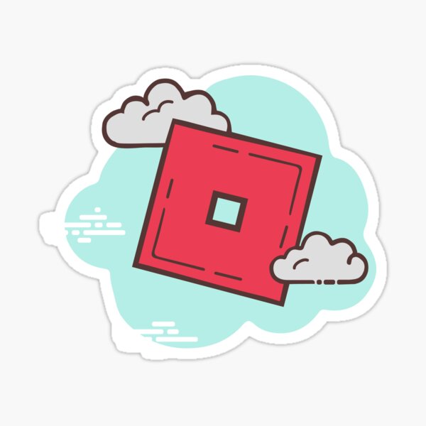Unspeakable Roblox Stickers Redbubble - sksksk neon cloud roblox