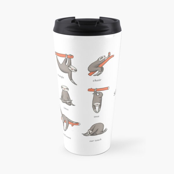 Sloth Yoga - The Definitive Guide Travel Mug