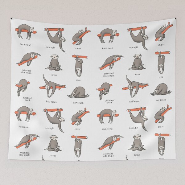 Item preview, Sloth Yoga - The Definitive Guide designed and sold by Theysaurus.