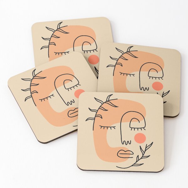 Item preview, Abstract peace peach designed and sold by ailseyreid.
