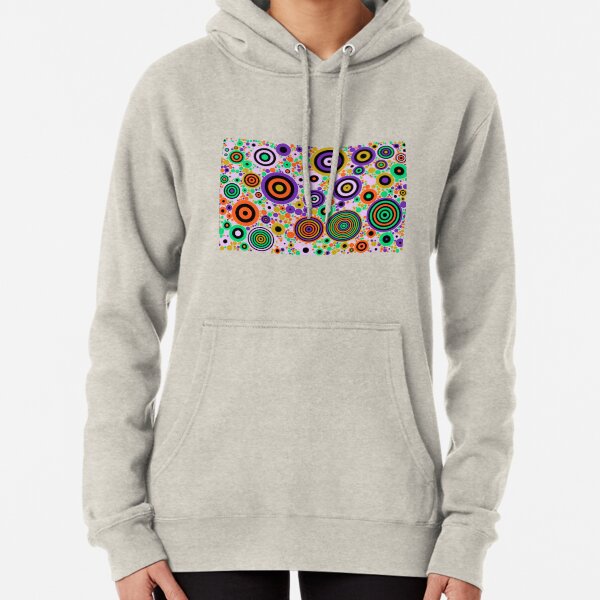 Flowering Certification (oranges, greens and purples) Pullover Hoodie