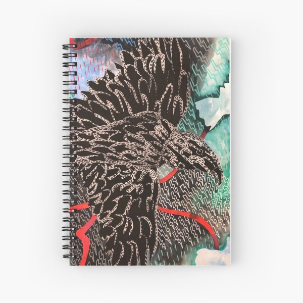 Crows in the Storm Spiral Notebook