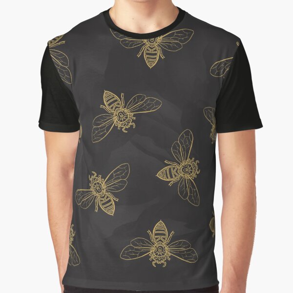 Mandala Bees Graphic T-Shirt