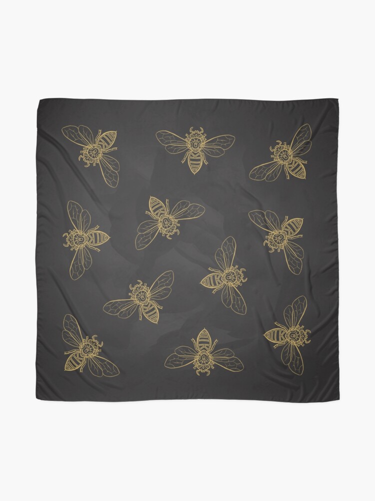 Alternate view of Mandala Bees Scarf