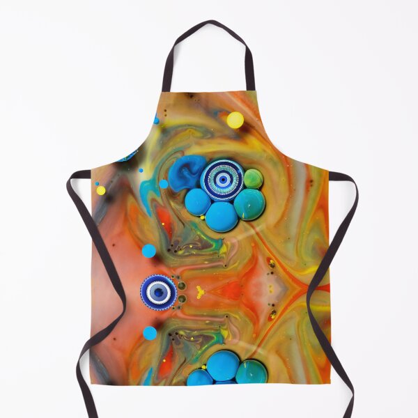 Item preview, Mati Evil Eye Light Blue Bubbles Yiorgos Collection designed and sold by Yiorgos Designs.