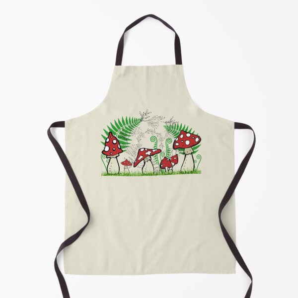Item preview, Mushrooms and Ferns Forest Glade designed and sold by silvaris.