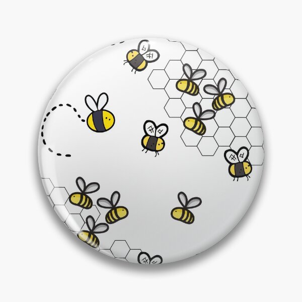 Item preview, Cute bees flying around Honeycomb designed and sold by Mars Babe.