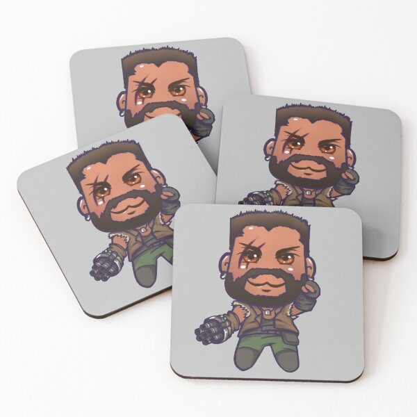 Item preview, BARRET WALLACE FFVIIR Chibi designed and sold by artmonbynaro.