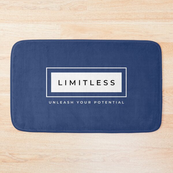 Item preview, Limitless - Unleash Your Potential (Faded City White Text Box Version) designed and sold by skykarrot.