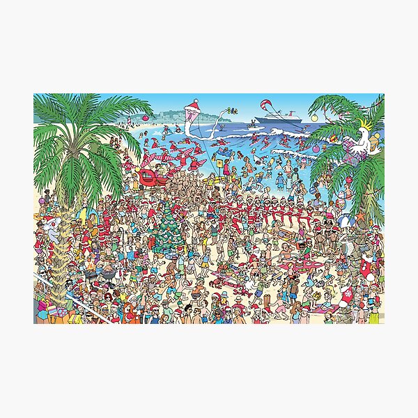 Aussie Xmas Photographic Print