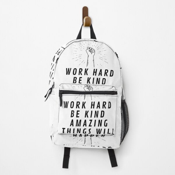 Item preview, work hard be kind amazing things will happen designed and sold by ihsanestore01.