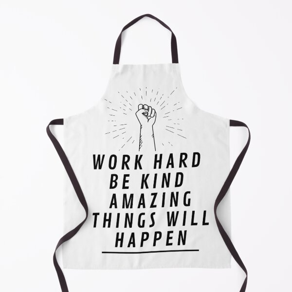 Item preview, work hard be kind amazing things will happen designed and sold by ihsanestore01.