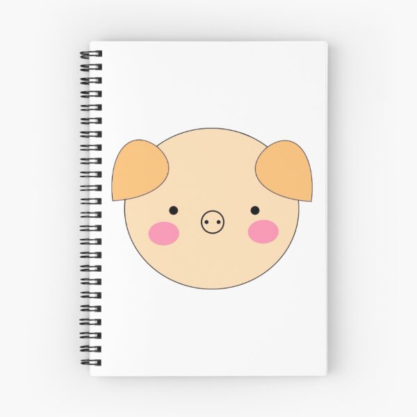 Item preview, Kawaii Orange Pig designed and sold by DragonPrinceArt.