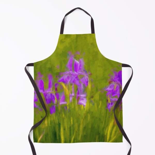 Item preview, Lavender Iris Bliss Abstract designed and sold by Susan Rydberg.