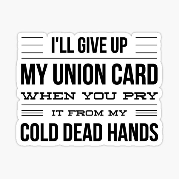 Item preview, Wann würden Sie Ihre Union Card aufgeben? designed and sold by fuzzynautilus.
