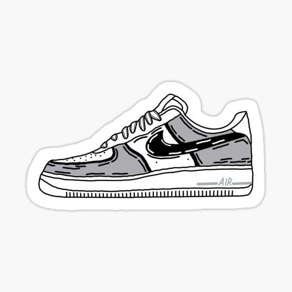 air force 1 cartoon