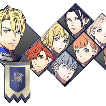 Artwork thumbnail, FE:3H Blue Lions Roster by kanye-westwing