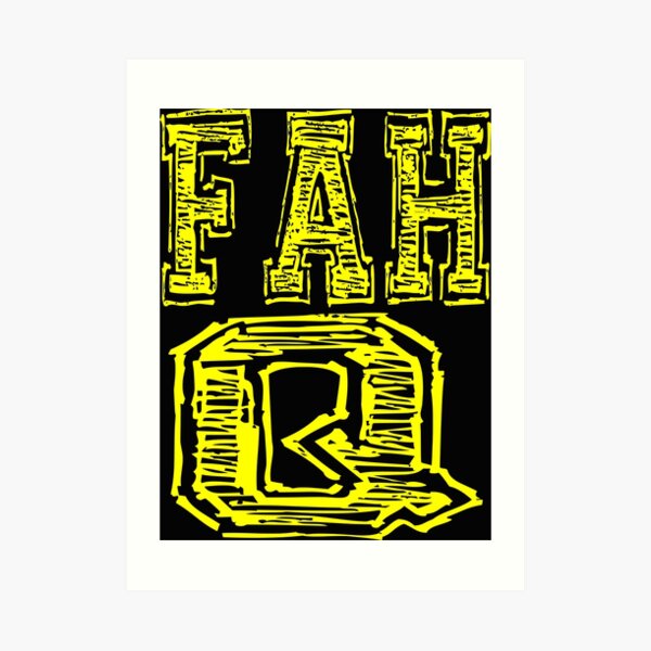 Fah Q Art Print