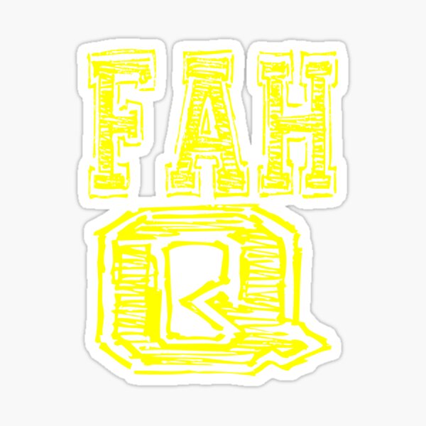 Fah Q Sticker