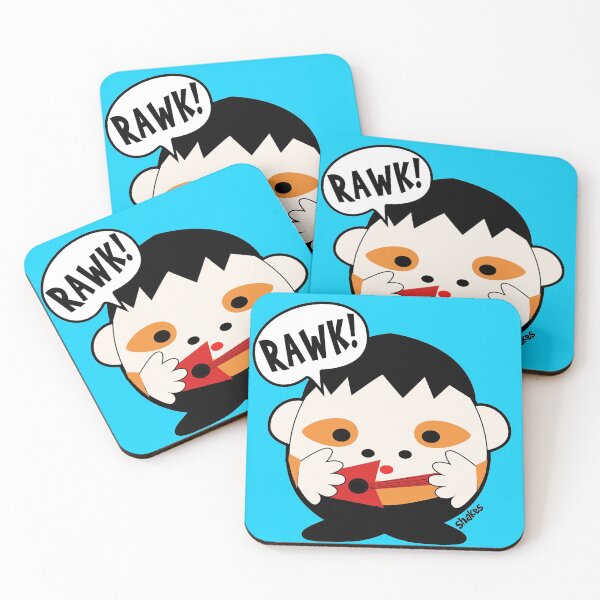 Item preview, RAwK! A Funny Retro Kitschy Rockin' Friend designed and sold by KimShakes.