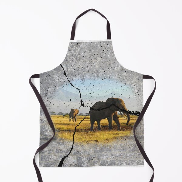 Item preview, artistic elephant on wall designed and sold by pgorostiza.