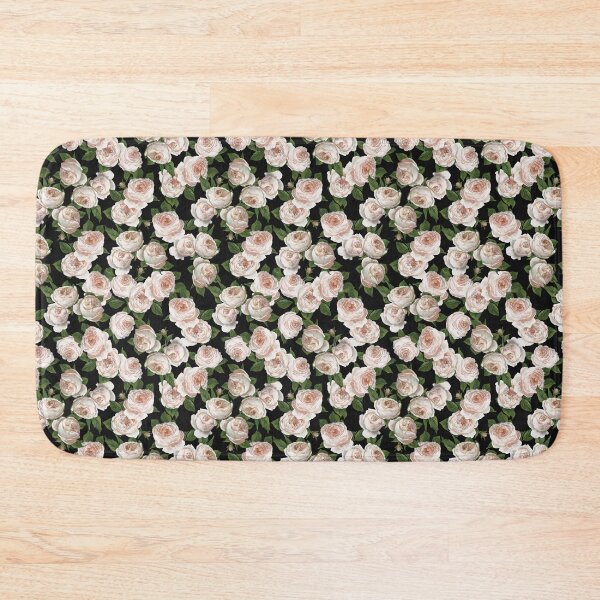 Item preview, White Roses Pattern Print designed and sold by MCMXCV-PROJECT.