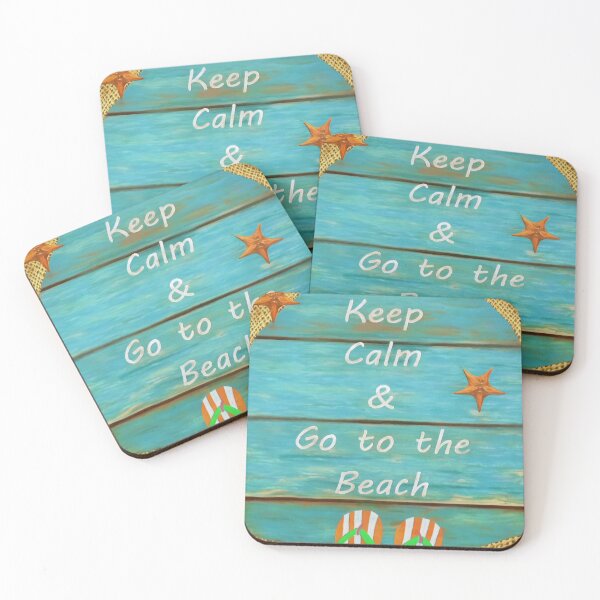 Item preview, Keep Calm & Go to the Beach designed and sold by Ana CB Studio.