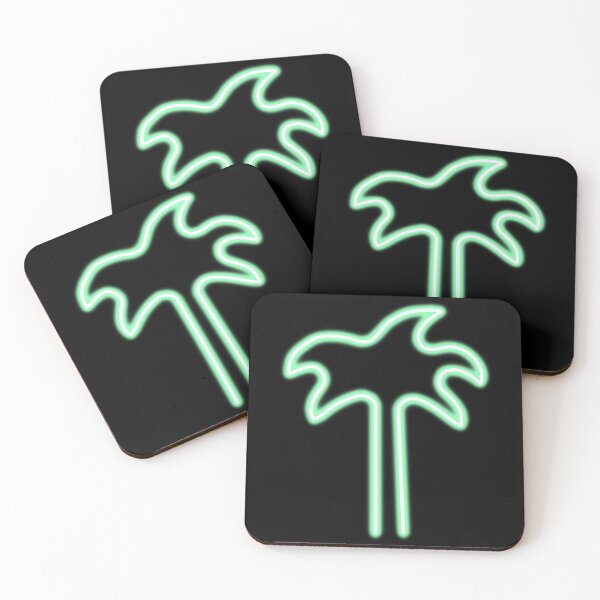 Item preview, Neon light Palm tree designed and sold by kathleenkwiat.