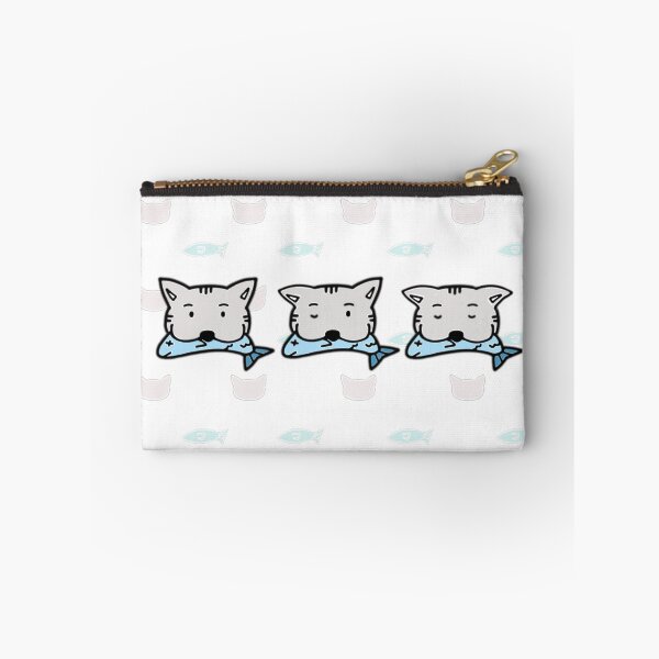 Item preview, CUTE ADORABLE CAT WITH FISH designed and sold by LovelyRuky.