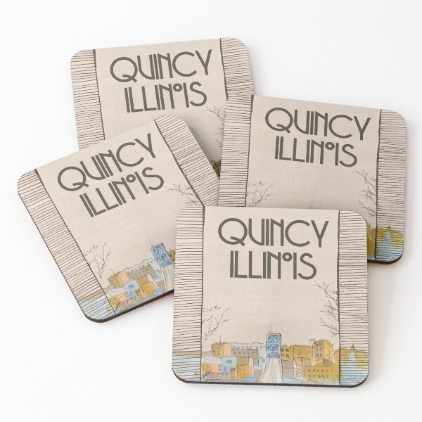 Item preview, Quincy Bridge Neutral with Text designed and sold by Amelia Dean.