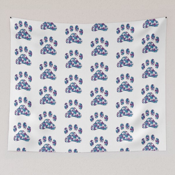 Item preview, Paint Splatter Paw Print designed and sold by artsyANTcreatns.