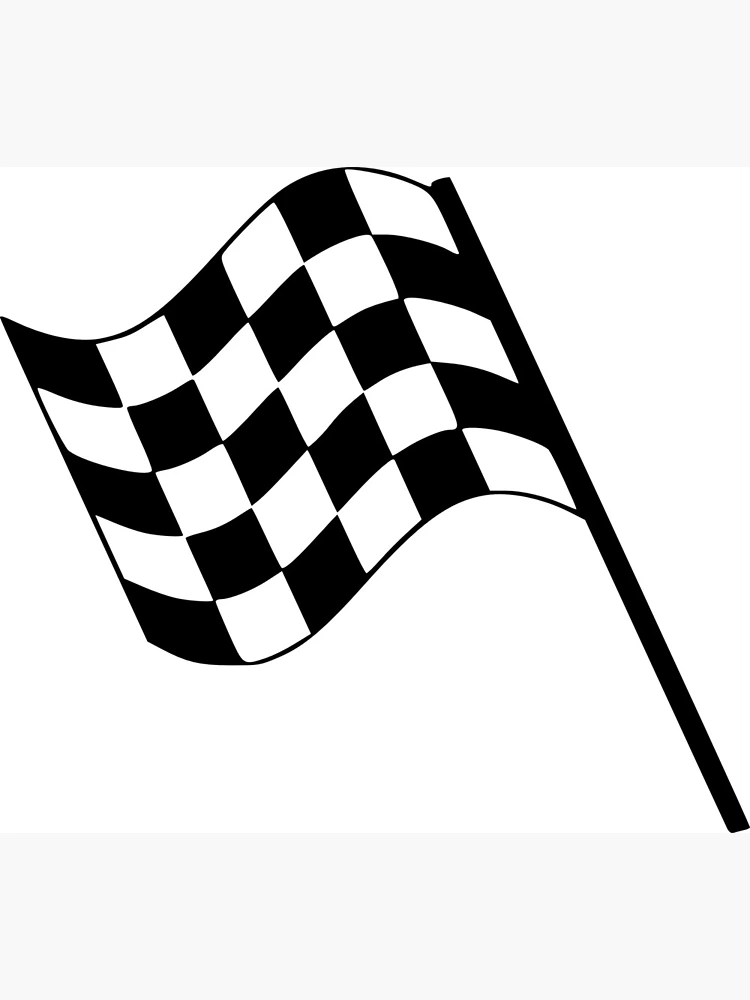 5Pcs/Lot Black and White Chequered F1 Racing Flag High Quality And