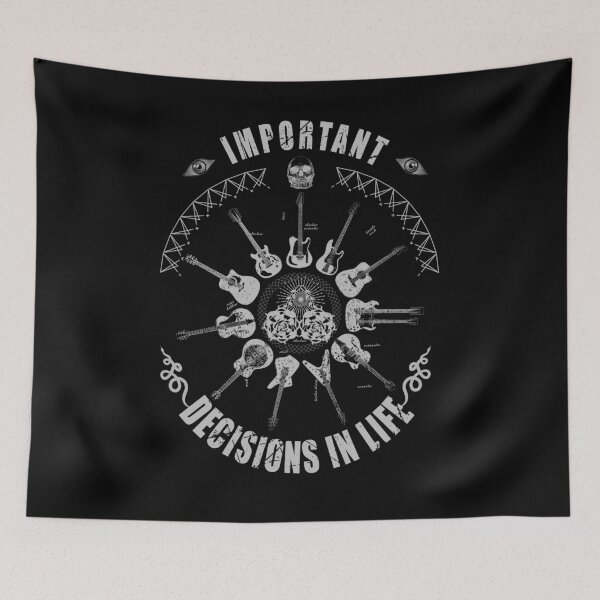 Item preview, Guitar Player Important Decisions in Life Guitars Guitarist  designed and sold by jorgeurbina.