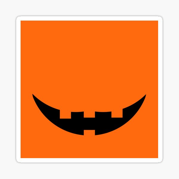 Aperçu de l'œuvre Sourire de citrouille d'Halloween créée et vendue par Euc lid.