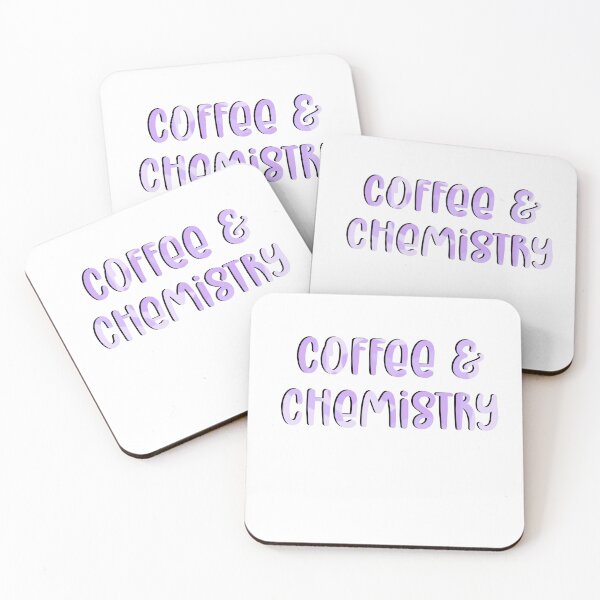 Item preview, Coffee & Chemistry Lover Purple Marble  designed and sold by amateurletters.