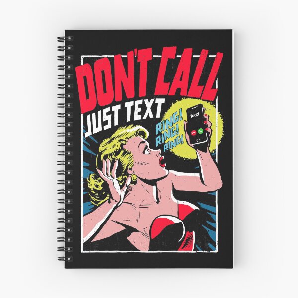 Item preview, Don't Call Just Text designed and sold by butcherbilly.