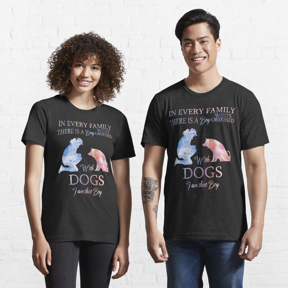 In Jeder Familie Gibt Es Einen Jungen Der Von Hunden Besessen Ist Poster Von The Bio Redbubble