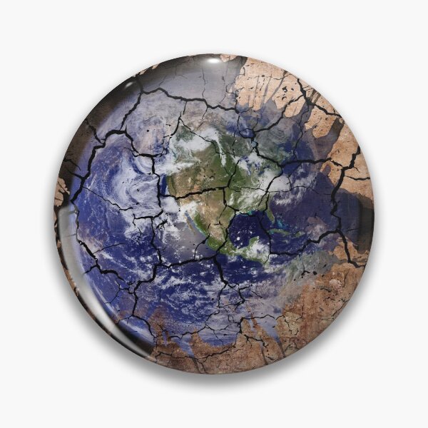 Item preview, planet earth smashed into a wall designed and sold by pgorostiza.