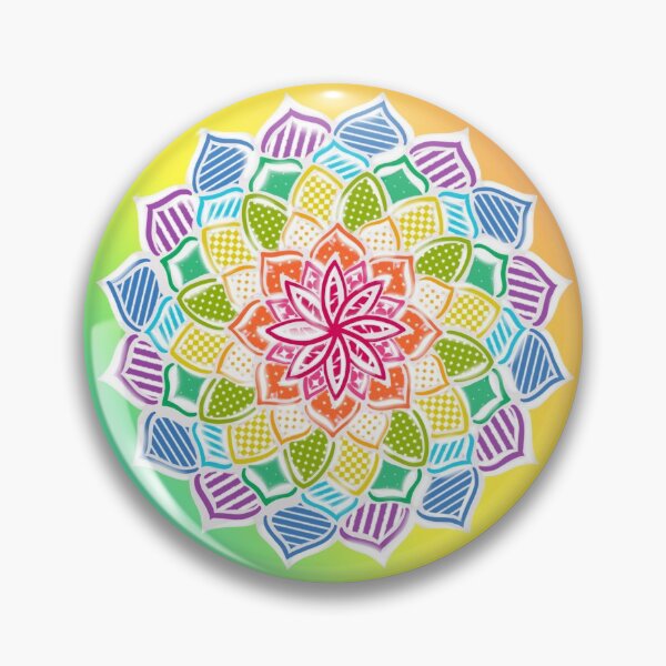 Item preview, Colorful Mandala designed and sold by Neevyy.