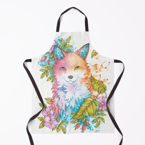Item preview, Colourful Autumn Fox - Fall Woods designed and sold by YumePeachyPie.