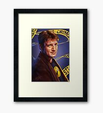 Nathan Fillion Framed Print
