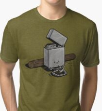 Out of fuel Tri-blend T-Shirt