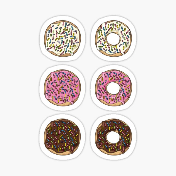Sprinkles Donuts Sticker