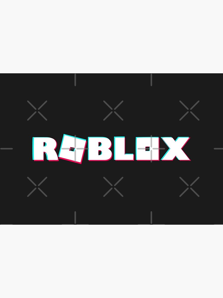 Roblox Tiktok 3d Style Logo Art Board Print By Stinkpad Redbubble - f symbol for roblox